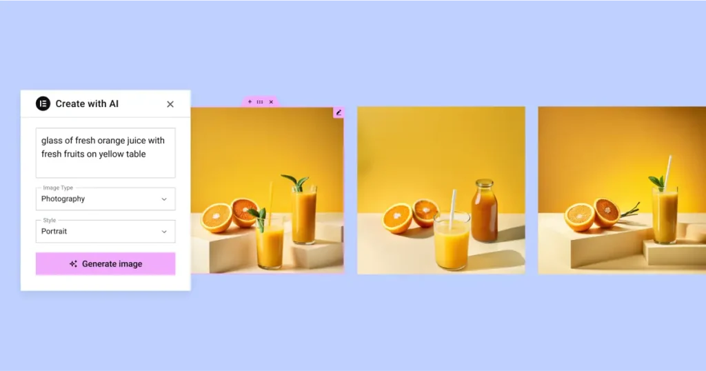 Elementor AI Image Generator